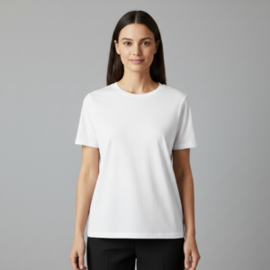 womens t shirts white front